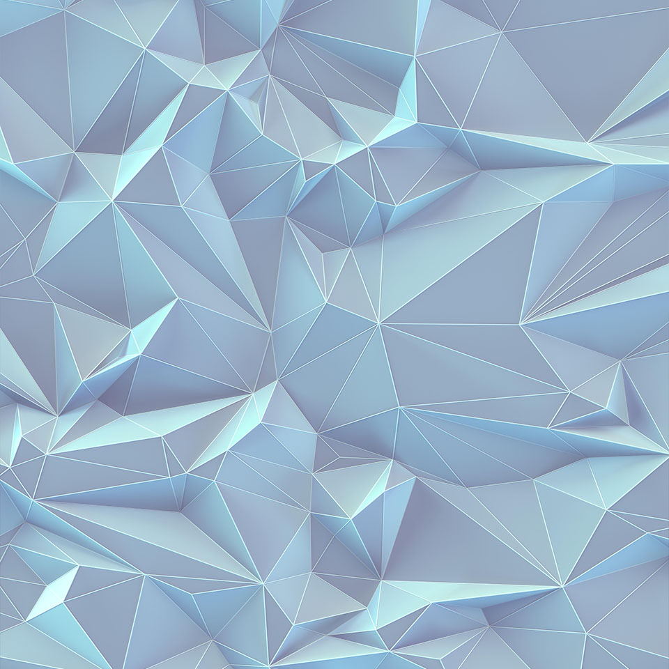 P6GXAC - 3D illustration. Abstract background image, connections in lines and geometric triangular shapes. Colorful vintage pastel.